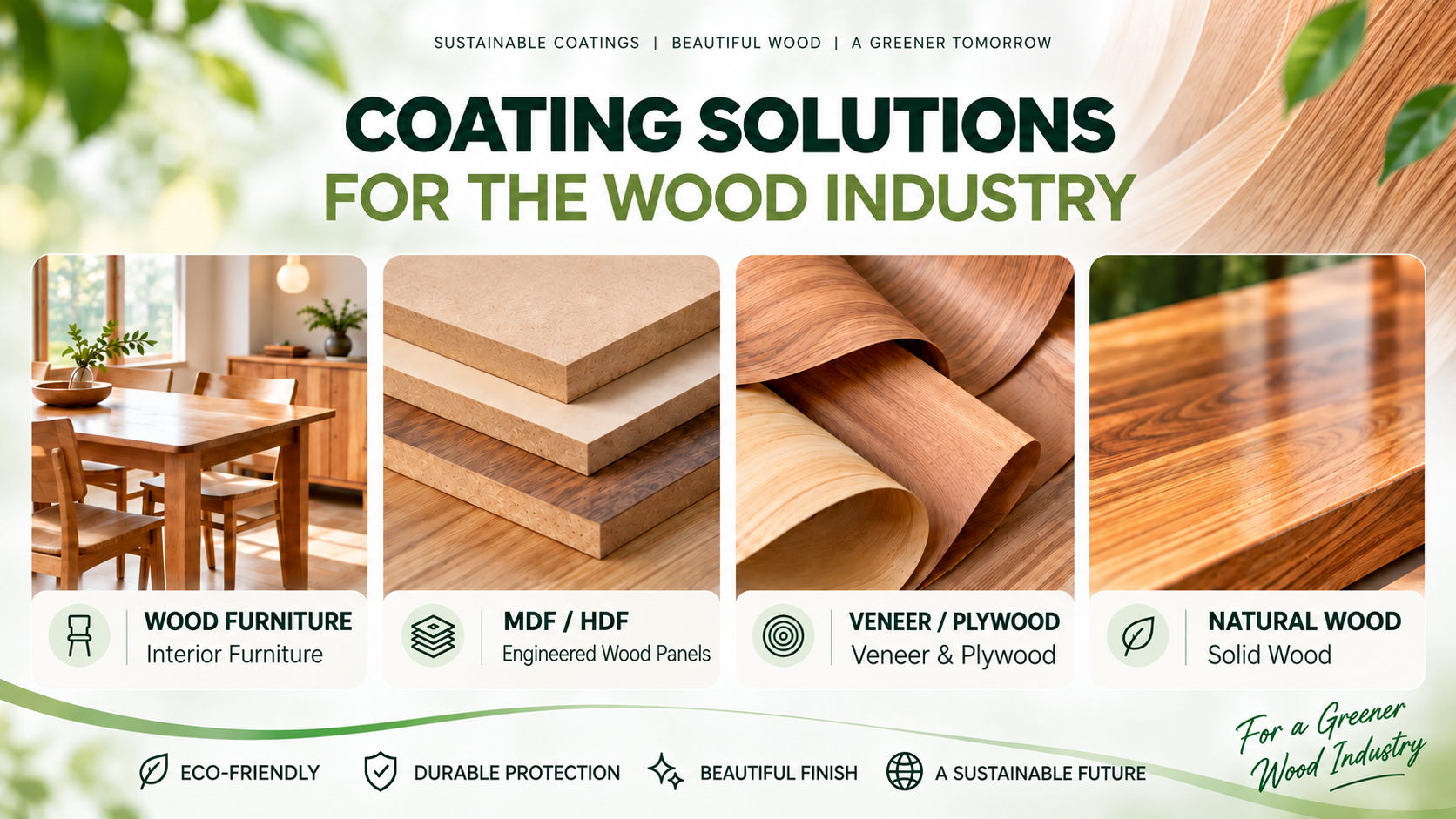 Water-Based Wood Coating Solutions